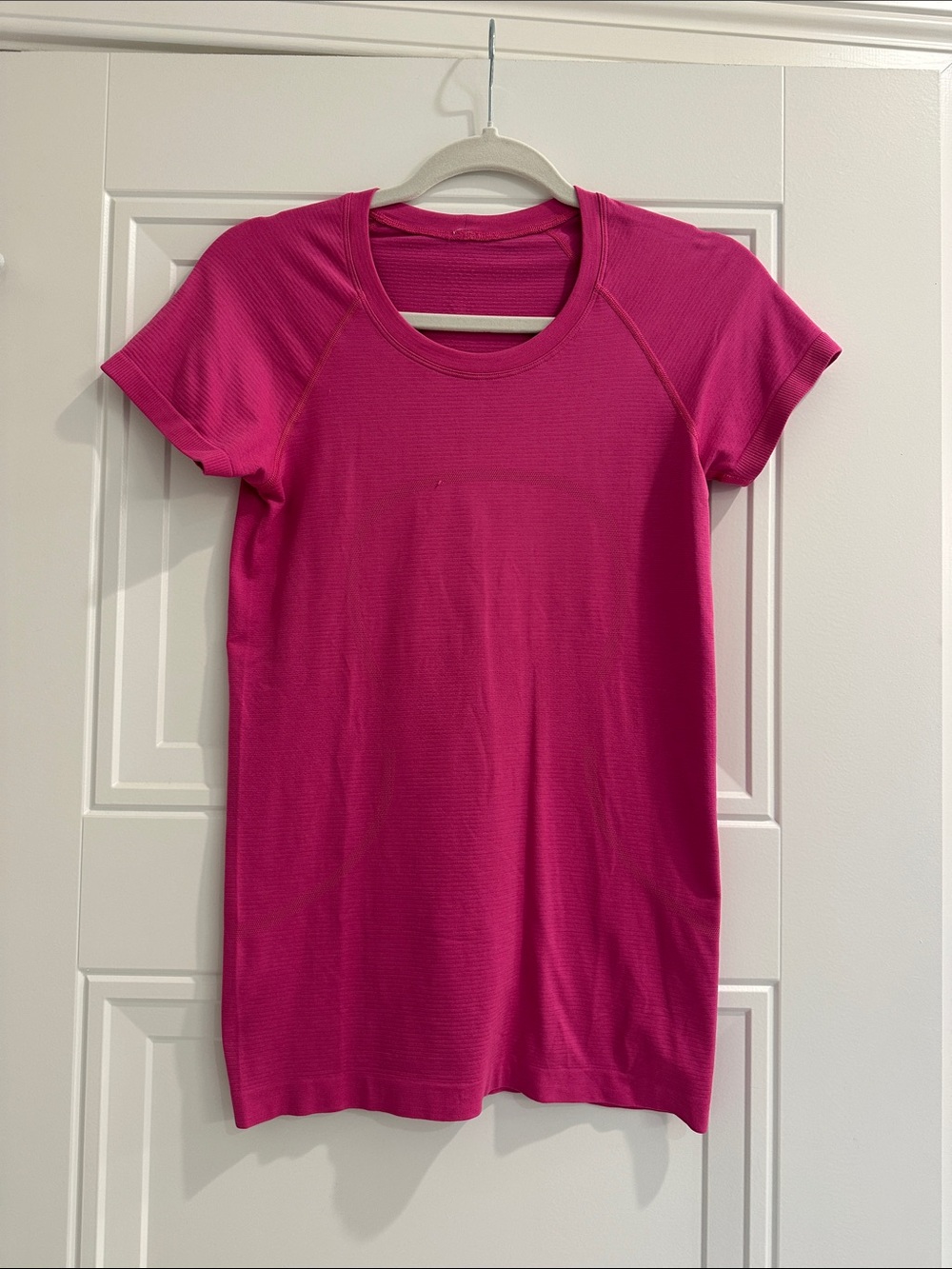 lululemon athletica Sonic Pink Short-Sleeve Swiftly Top